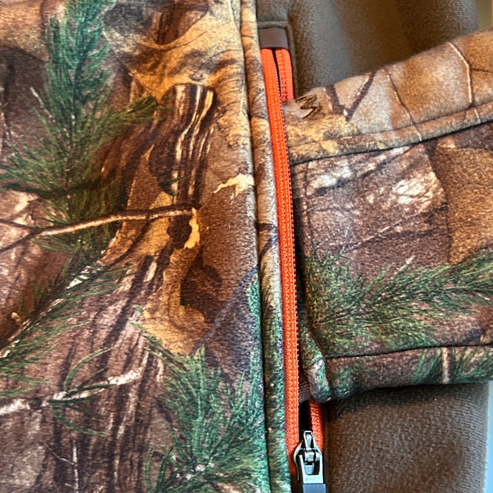 Under Armour Camo Performance Jacket - Brown And … - image 3